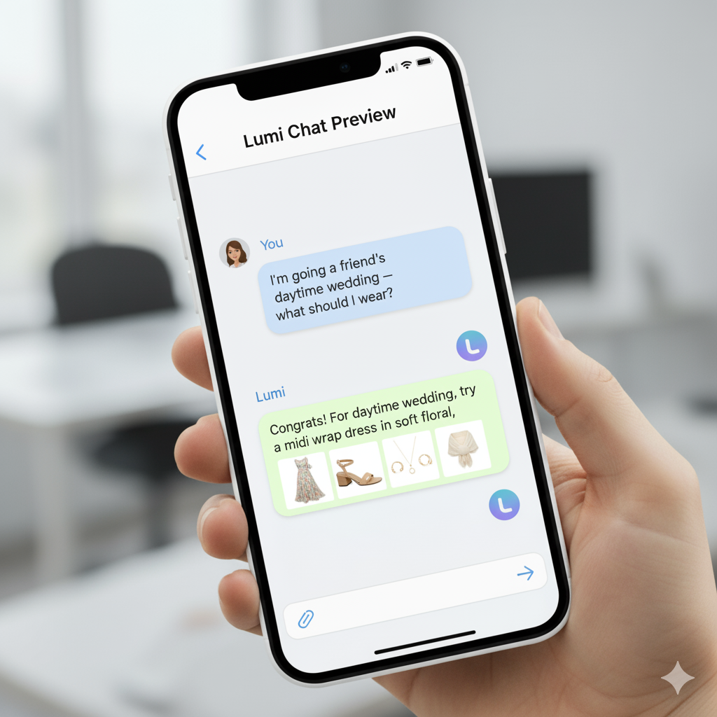 Lumi chat preview